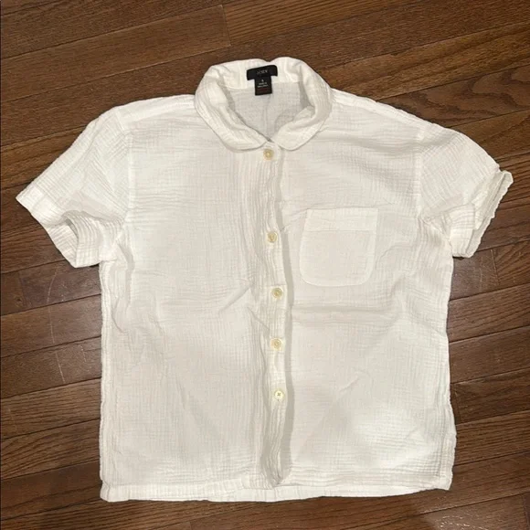 J.Crew Soft gauze short-sleeve pajama set - Picture 5 of 6